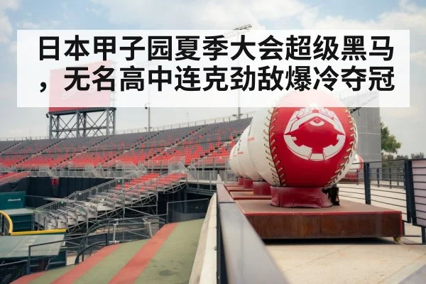 日本甲子园夏季大会超级黑马,无名高中连克劲敌爆冷夺冠
